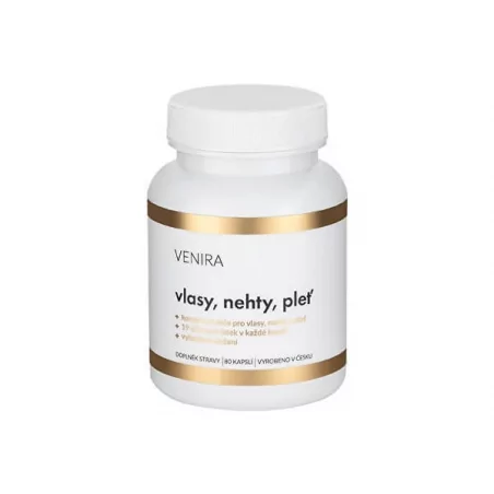 Péče o vlasy, nehty a pleť, 40 denní kůra Venira - 80 kapslí