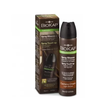 Nutricolor Delicato Spray Touch Up / Hnědá světlá / Biokap - 75 ml