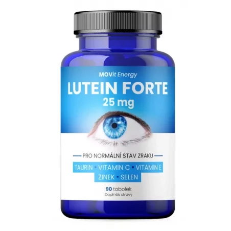 Lutein Forte 25 mg + Taurin MOVit Energy - 90 tobolek