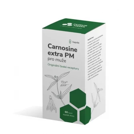 Carnosine extra pro muže Purus Meda - 60 kapslí