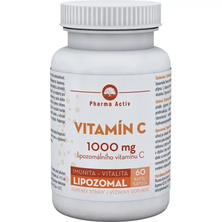 Lipozomální vitamín C 1000 mg Pharma Activ - 60 kapslí
