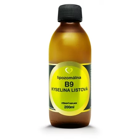 Lipozomální kyselina listová B9  Zdravý Svet - 200 ml