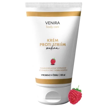 Krém proti striím malina Venira - 150 ml