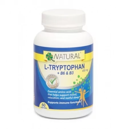 L-Tryptophan 450 mg Natural SK - 60 kapslí