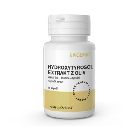 Hydroxytyrosol extrakt z oliv Epigemic - 60 kapslí