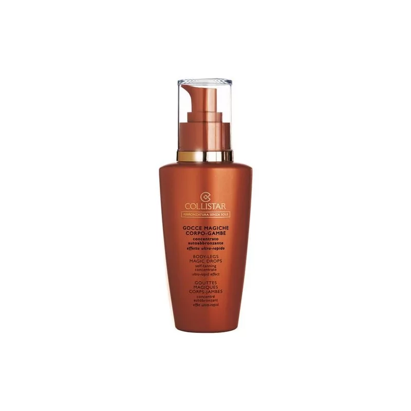 Samoopalovací tělový koncentrát Body-Legs Magic Drops (Self-Tanning Concentrate Ultra-Rapid Effect) Collistar - 125 ml