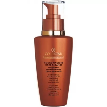 Samoopalovací tělový koncentrát Body-Legs Magic Drops (Self-Tanning Concentrate Ultra-Rapid Effect) Collistar - 125 ml