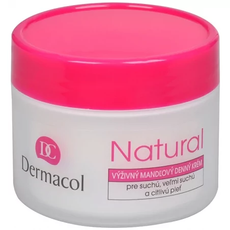 Výživný mandlový denní krém Natural / kelímek Dermacol - 50 ml