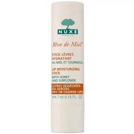 Hydratační tyčinka na rty Reve de Miel (Lip Moisturizing Stick) Nuxe - 4 g