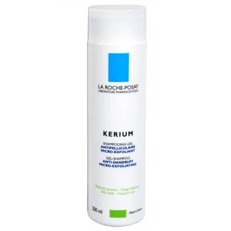 Gelový šampon na mastné lupy Kerium La Roche Posay - 200 ml