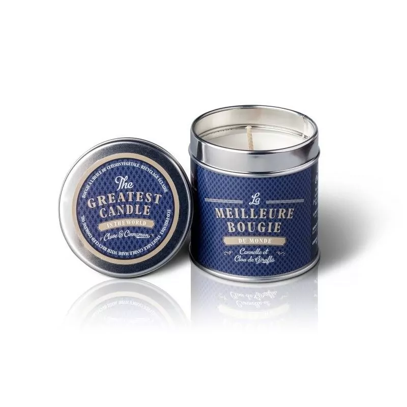 Vonná svíčka v plechovce s vůní hřebíčku a skořice The Greatest Candle - 200 g Vonná svíčka v plechovce s vůní hřebíčku a skořice The Greatest Candle - 200 g