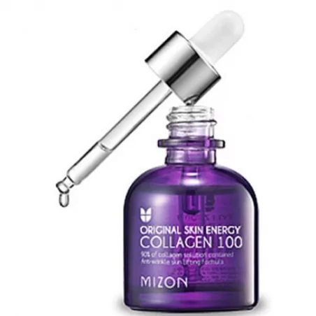 Pleťové sérum s obsahem 90% mořského kolagenu (Collagen 100) Mizon - 30 ml