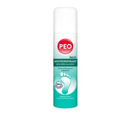 Antiperspirant deo sprej na nohy PEO Astrid - 150 ml