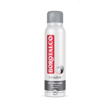 Deodorant ve spreji Invisible Borotalco - 150 ml