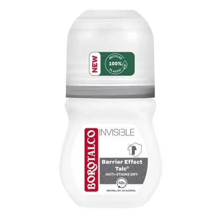 Kuličkový deodorant Invisible Borotalco - 50 ml
