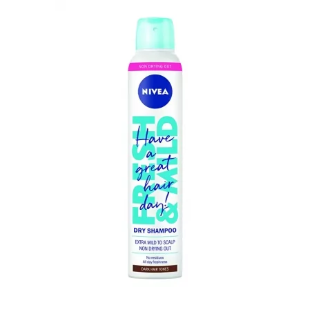 Suchý šampon pro tmavé vlasy (Dry Shampoo Dark Tones) Nivea - 200 ml