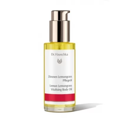 Revitalizační tělový olej citron lemongrass (Lemon Lemongrass Vitalising Body Oil) Dr. Hauschka - 75 ml