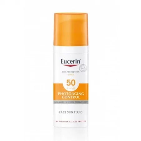Emulze na opalování proti vráskám Photoaging Control SPF 50 (Face Sun Fluid) Eucerin - 50 ml