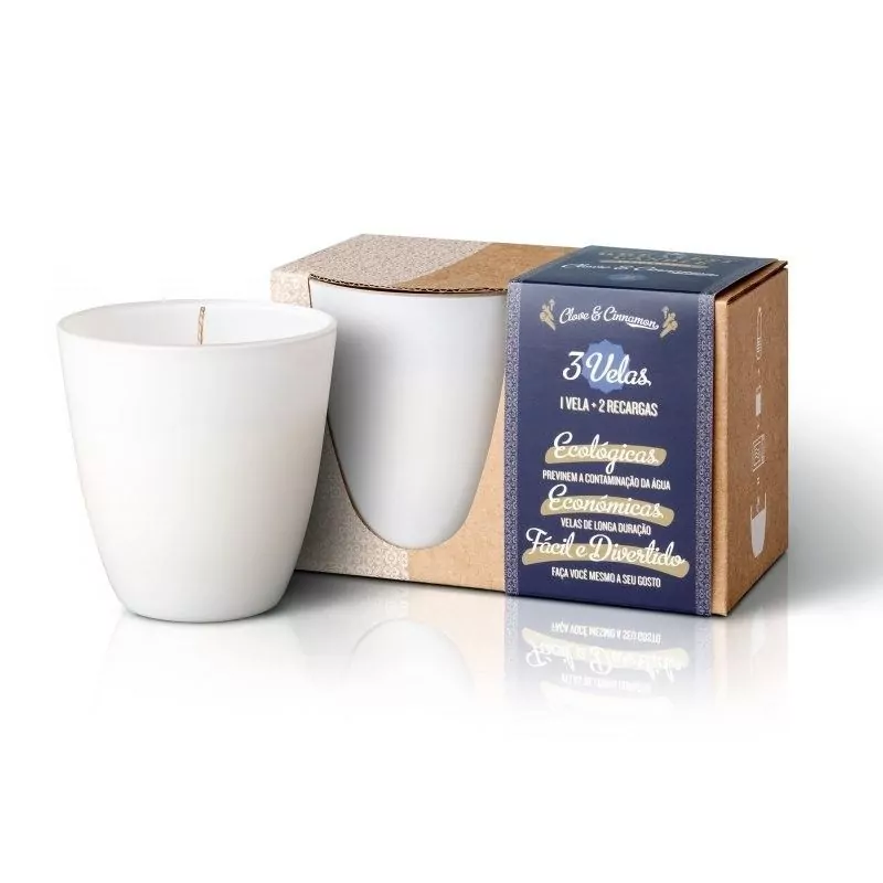 Sada na výrobu svíček s vůní hřebíčku a skořice The Greatest Candle Sada na výrobu svíček s vůní hřebíčku a skořice The Greatest Candle
