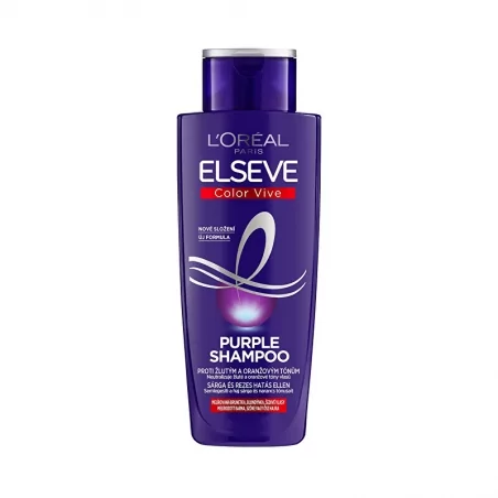 Šampon pro melírované, blond a stříbrné vlasy Elseve Color-Vive Purple (Shampoo) L´Oréal Paris - 200 ml