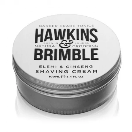 Hydratační krém na holení s vůní elemi a ženšenu (Elemi & Ginseng Shaving Cream) Hawkins & Brimble - 100 ml