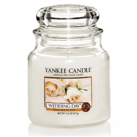Aromatická svíčka střední Wedding Day Yankee Candle - 411 g