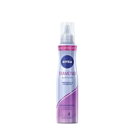 Pěnové tužidlo Diamond Gloss Care (Styling Mouse) Nivea - 150 ml