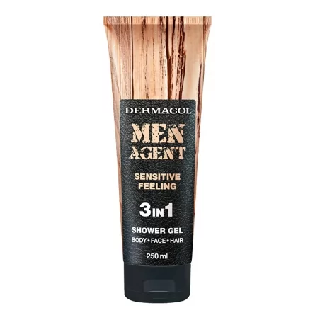 Sprchový gel pro muže 3v1 Sensitive Feeling Men Agent (Shower Gel) Dermacol - 250 ml