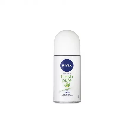 Kuličkový deodorant Pure & Natural Jasmín (Deodorant Roll-On) Nivea - 50 ml