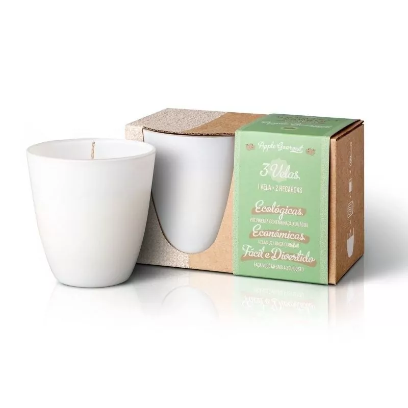 Sada na výrobu svíček s vůní jablka The Greatest Candle Sada na výrobu svíček s vůní jablka The Greatest Candle