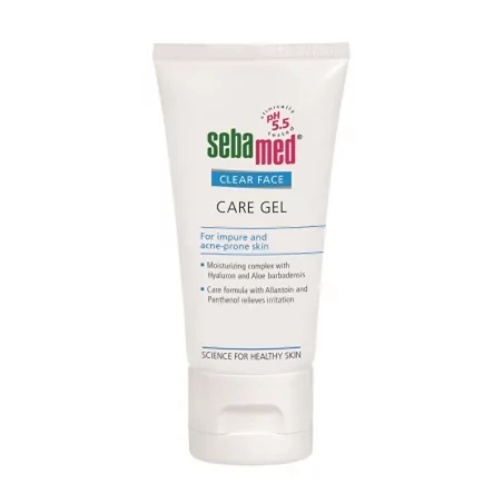 Pečující pleťový gel Clear Face (Care Gel) Sebamed - 50 ml