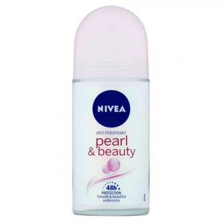 Kuličkový antiperspirant Pearl & Beauty (Antiperspirant Roll-On) Nivea - 50 ml