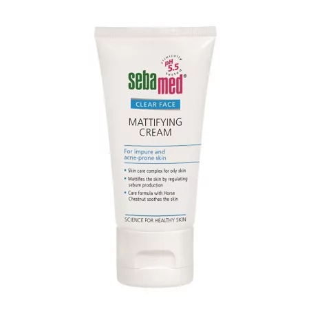 Matující krém Clear Face (Mattifying Cream) Sebamed - 50 ml