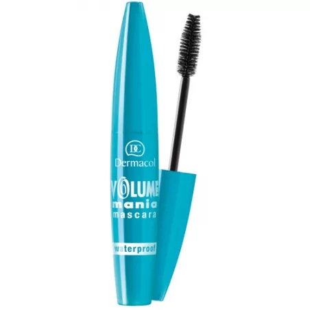 Voděodolná řasenka pro velkolepý objem řas Volume Mania (Waterproof Mascara) Dermacol / Odstín: Černá - 9 ml