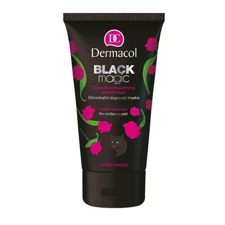 Černá detoxikační slupovací maska Black Magic (Detox & Pore Purifying Peel-Off Mask) Dermacol - 150 ml