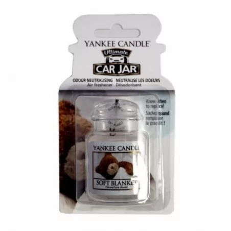 Luxusní visačka do auta Soft Blanket Yankee Candle - 1 ks