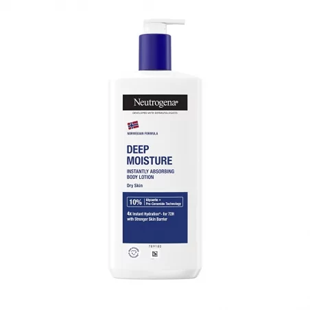 Hloubkově hydratační tělové mléko pro suchou pokožku 24 H Neutrogena / Odstín: 400 ml - 400 ml