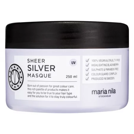 Vyživující maska pro blond vlasy Sheer Silver (Masque) Maria Nila - 250 ml