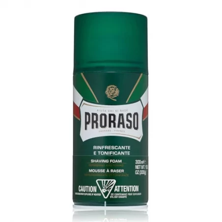 Osvěžující pěna na holení s eukalyptem Green (Shaving Foam) Proraso - 300 ml