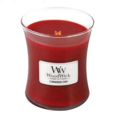 Vonná svíčka váza Cinnamon Chai WoodWick - 275 g