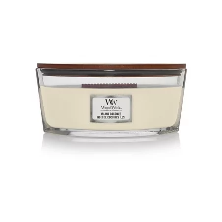 Vonná svíčka loď Island Coconut WoodWick - 453,6 g