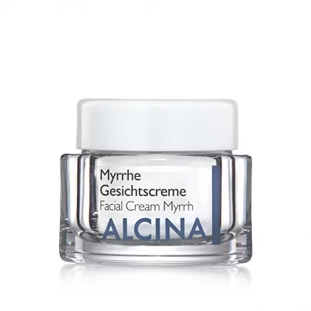 Regenerační protivráskový krém pro suchou pleť Myrrhe (Facial Cream Myrrh) Alcina - 50 ml