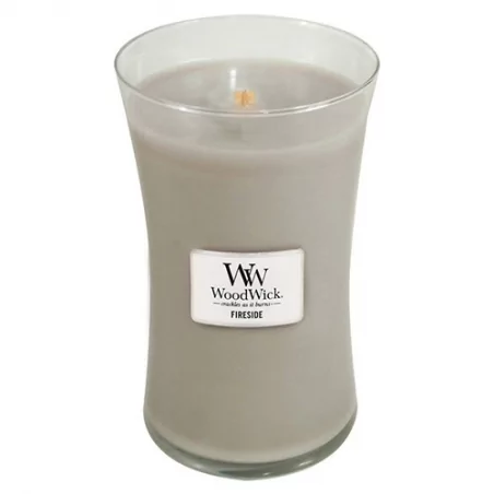 Vonná svíčka váza Fireside WoodWick - 609,5 g