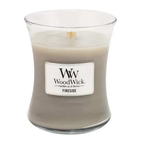 Vonná svíčka váza Fireside WoodWick - 275 g