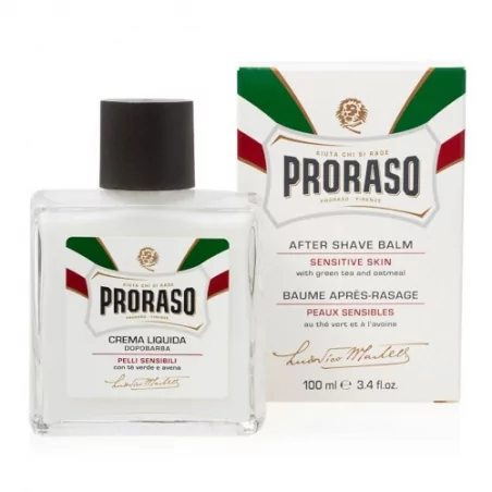 Balzám po holení pro citlivou pokožku se zeleným čajem White (After Shave Balm) Proraso - 100 ml