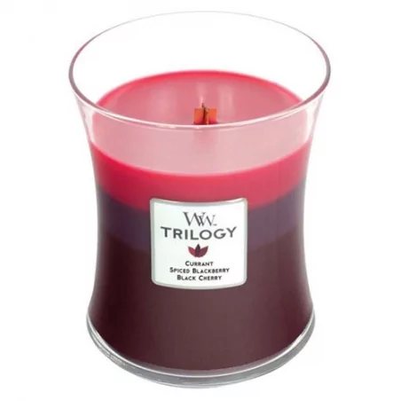 Vonná svíčka váza Trilogy Sun-Ripened Berries WoodWick - 275 g