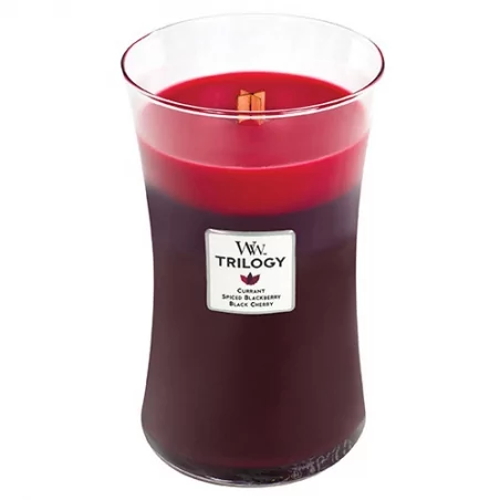 Vonná svíčka váza Trilogy Sun-Ripened Berries WoodWick - 609,5 g