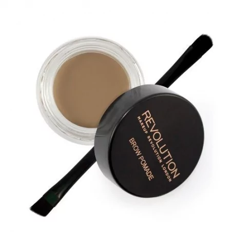 Voděodolná pomáda na obočí (Brow Pomade) Revolution / Odstín: Dark Brown - 2,5 g