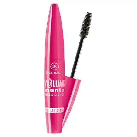 Řasenka pro velkolepý objem řas Volume Mania Mascara 10 ml / Dermacol / Odstín: black