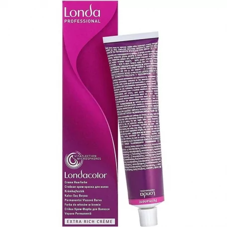 Permanentní krémová barva na vlasy Permanent Color Extra Rich Creme Londa Professional / Odstín: 7/75 Medium Blond Brown Red - 6